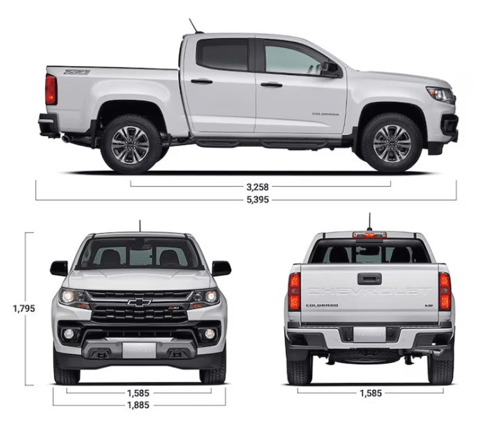 콜로라도 차량 제원