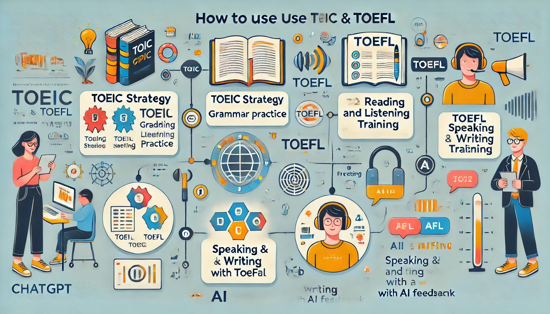 챗GPT로 토익 &amp; 토플 공부 방법