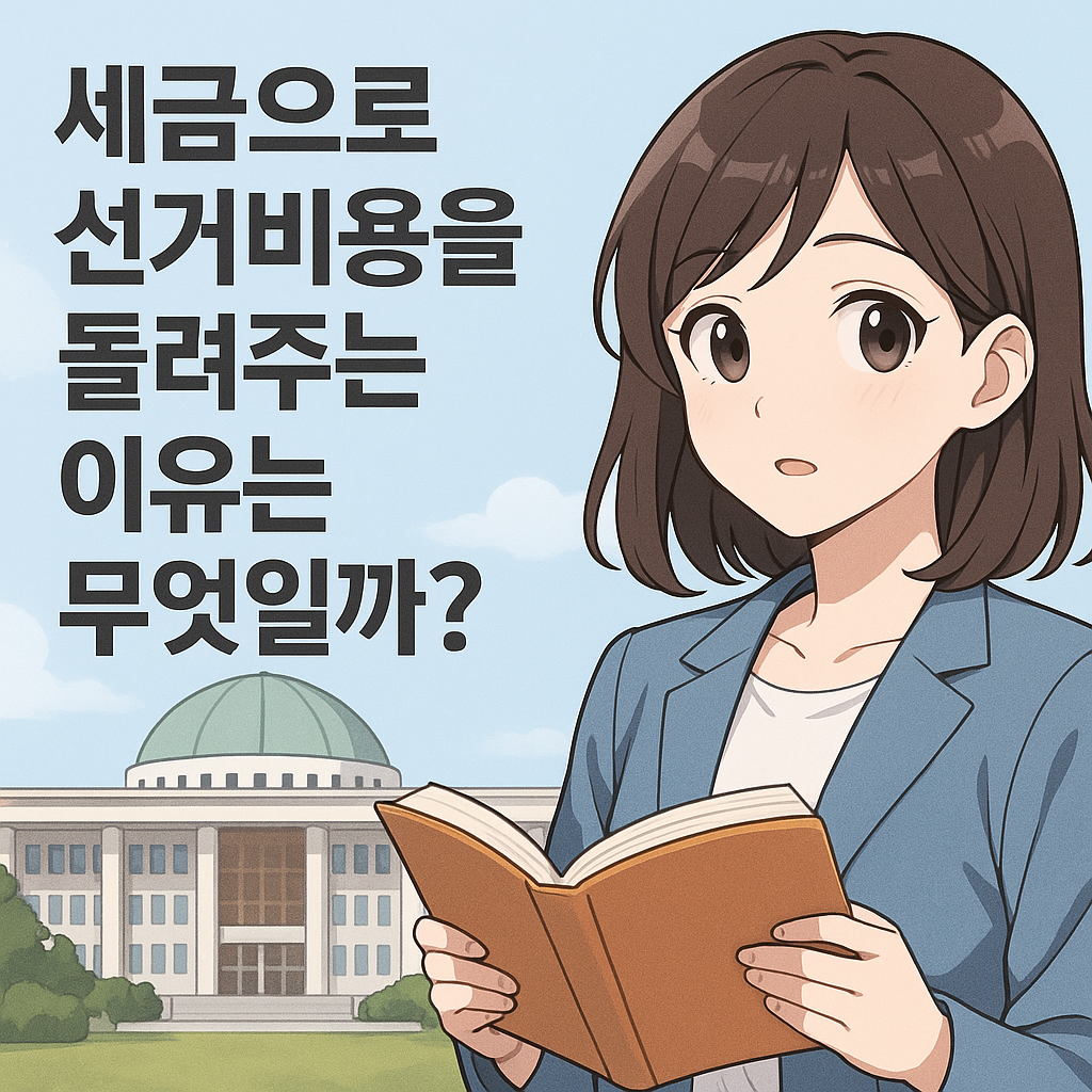 세금으로 선거비용을 돌려주는 이유는 무엇일까?