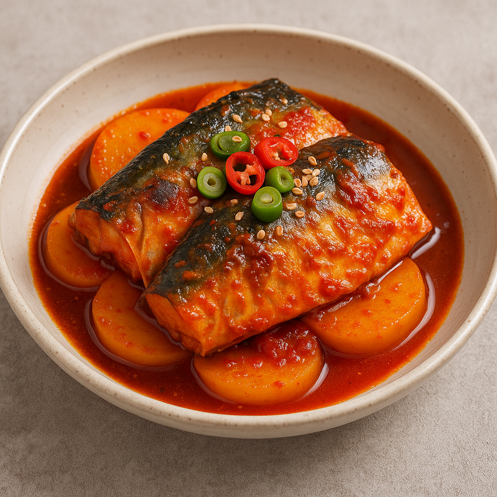 매콤한 고등어조림 양념과 생선 비린내 잡는 조리 비법