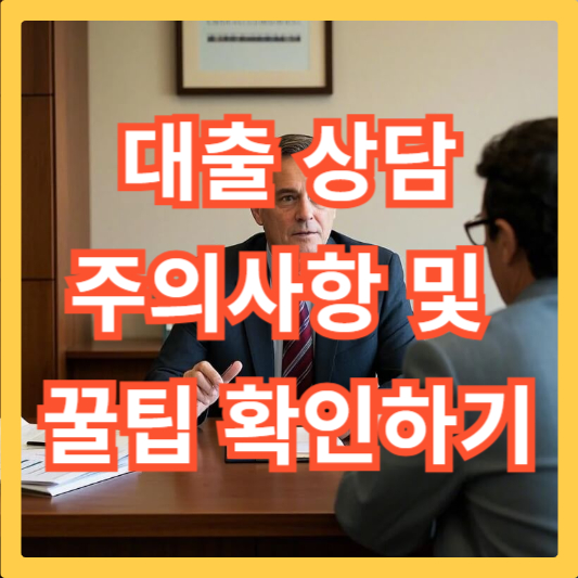 대출-상담-주의사항