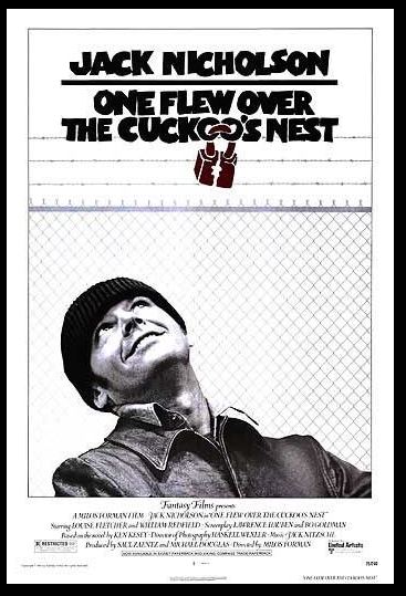 영화 뻐꾸기 둥지 위로 날아간 새 포스터.