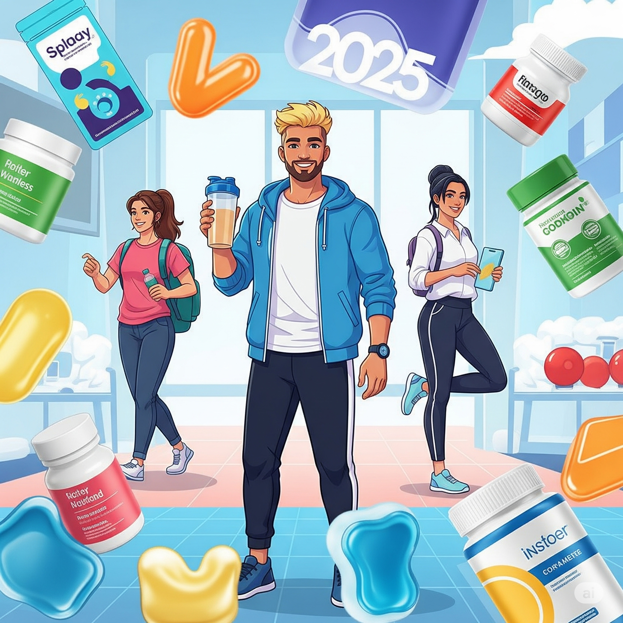2025년 20대 건강 보조제 추천 – 피로·면역·집중력까지 한 번에!