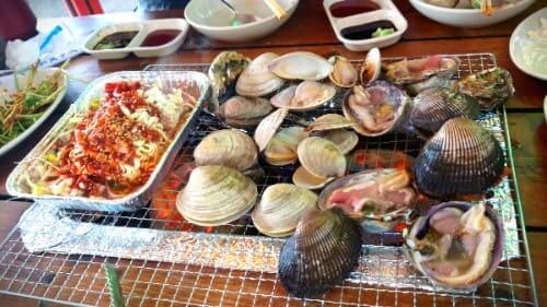 제부도-여행-조개구이