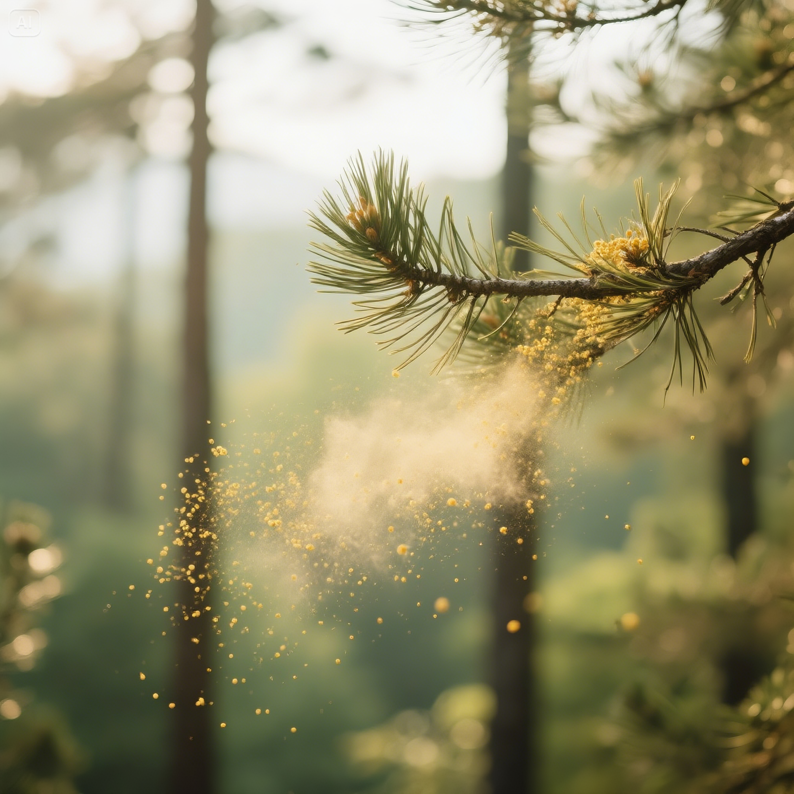 송화가루 날리는 시기