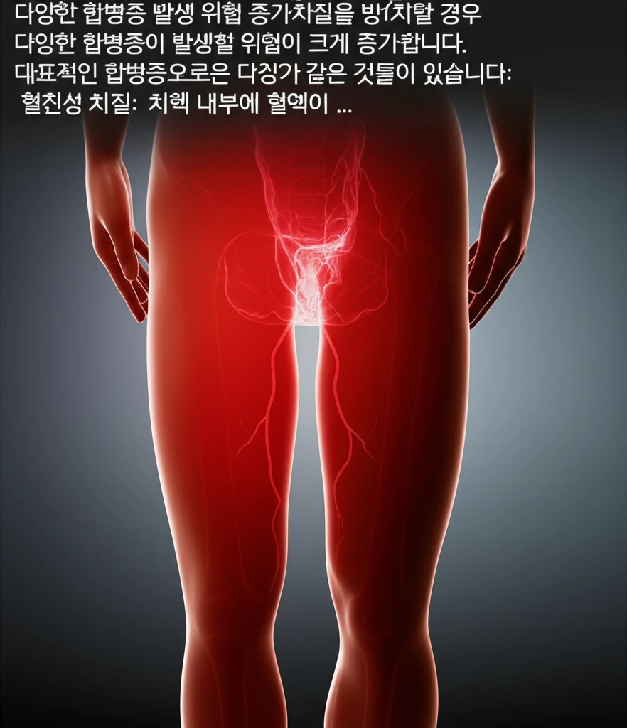 치질, 괴사, 빈혈, 우울증 유발, ..