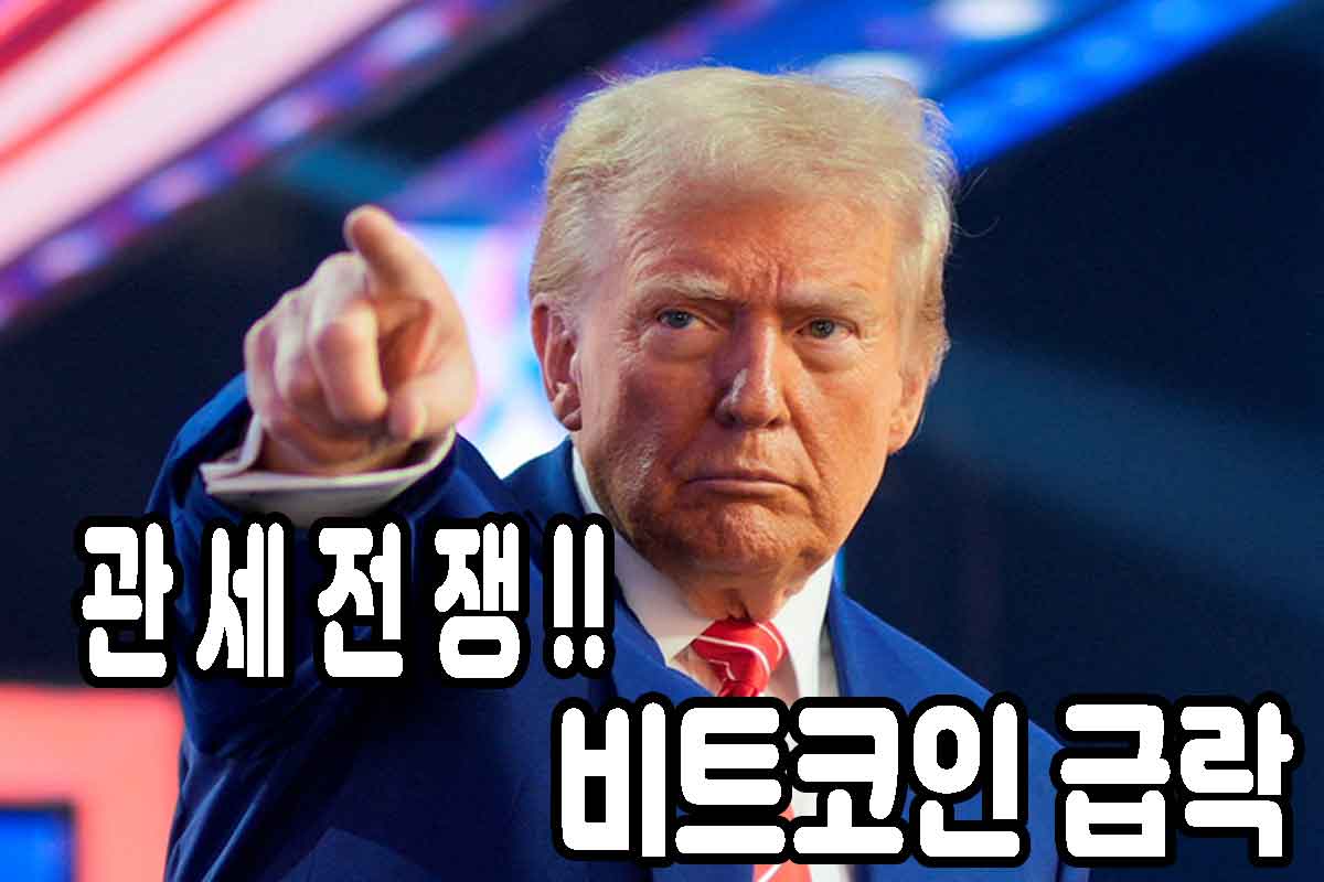 관세전쟁 비트코인 급락