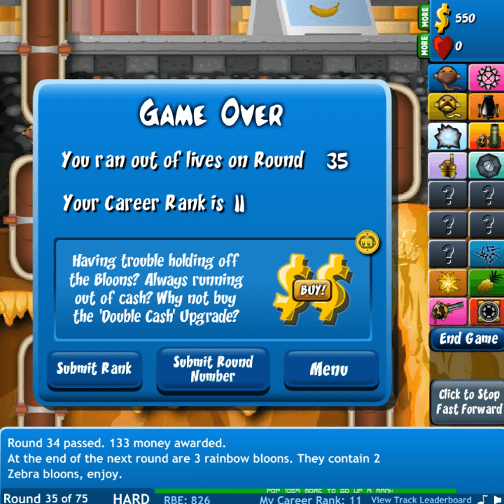 풍선타워디펜스4-확장판-플래시게임-종료-화면