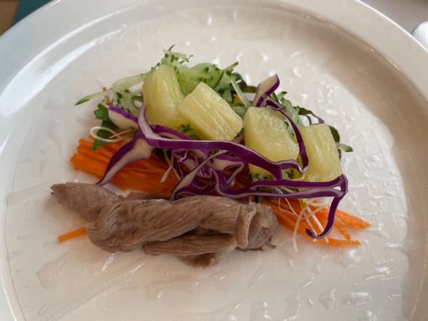 샤브올데이 동탄 목동 월남쌈 싸는 중