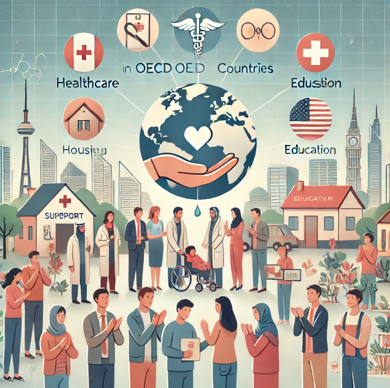 미국과 독일의 이민자 복지 정책과 차이점 및 장단점 관련 사진