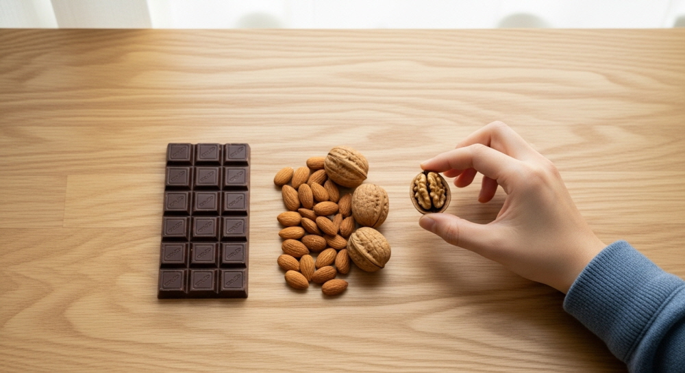 스트레스 해소 음식