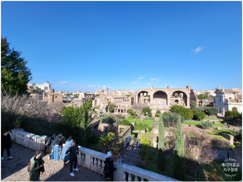 포로 로마노를 방문하다.