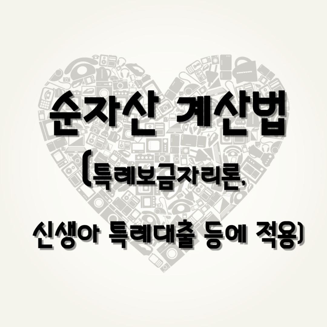 순자산 계산법