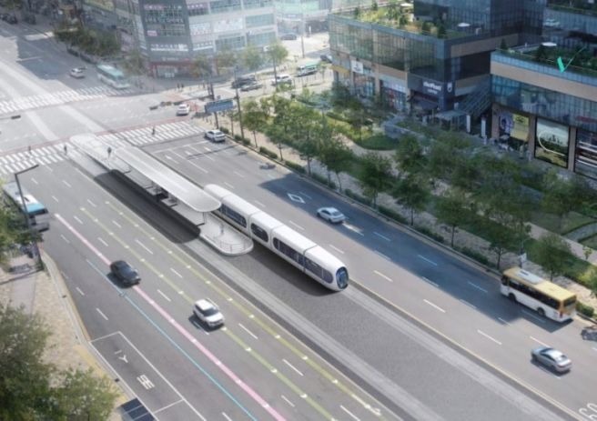 동탄 트램 노선도