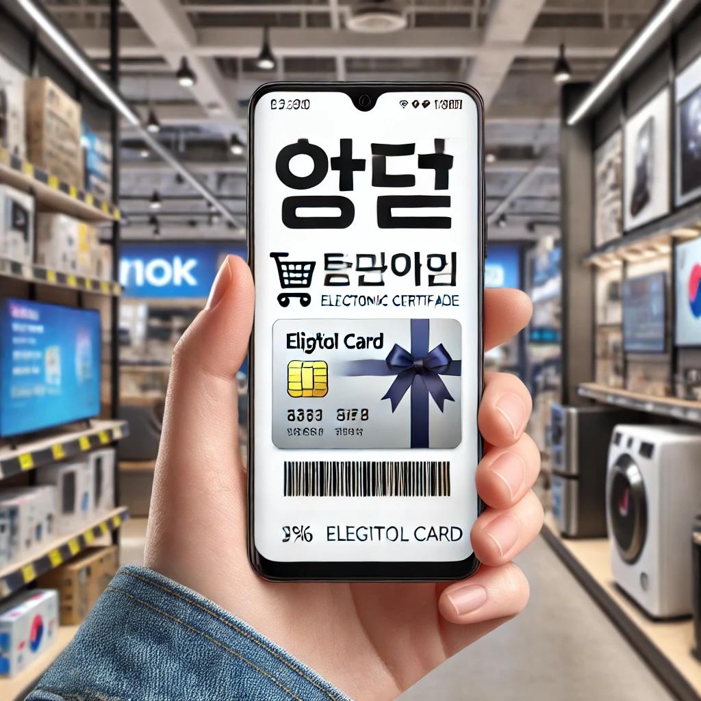 온누리상품권 전자상품권