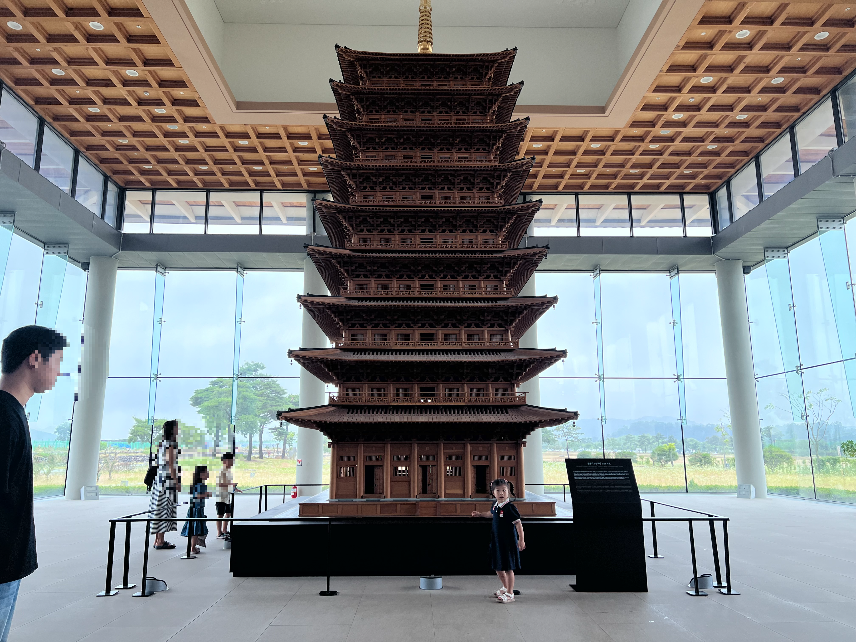 황룡사역사문화관, 경주실내가볼만한곳, 경주아이와가기좋은곳,경주여행, 경주역사여행,황룡사9층목탑, 황룡사9층목탑복원, 경주비오는날, 황룡사9층목탑 크기