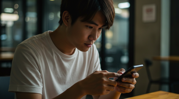 스마트폰 설문조사 참여