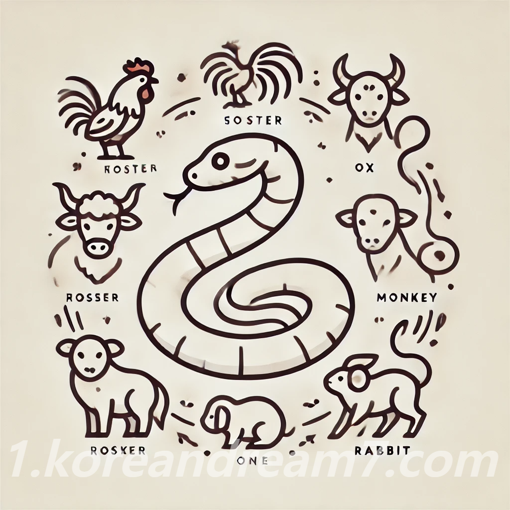 뱀띠랑 잘 맞는 띠 4가지와 상극인 띠