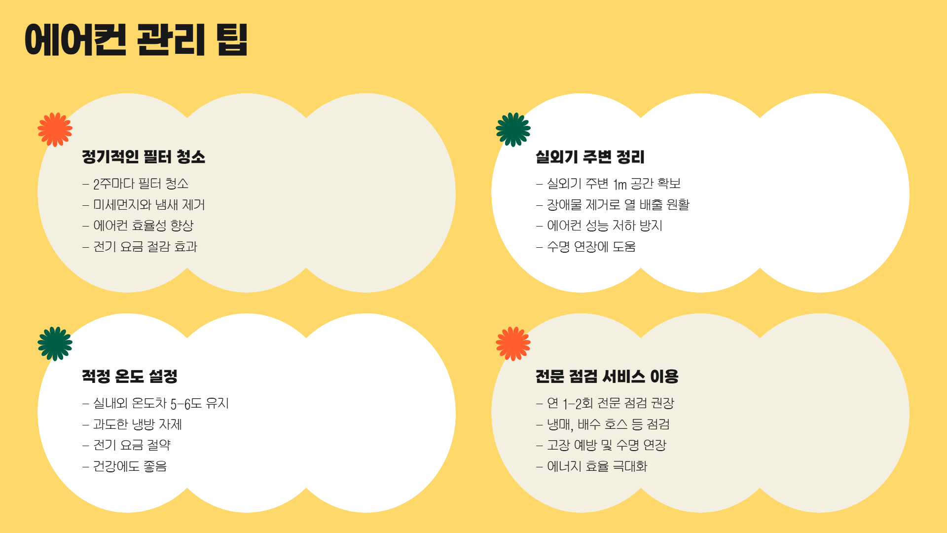 에어컨 점검 서비스를 효과적으로 활용하는 방법