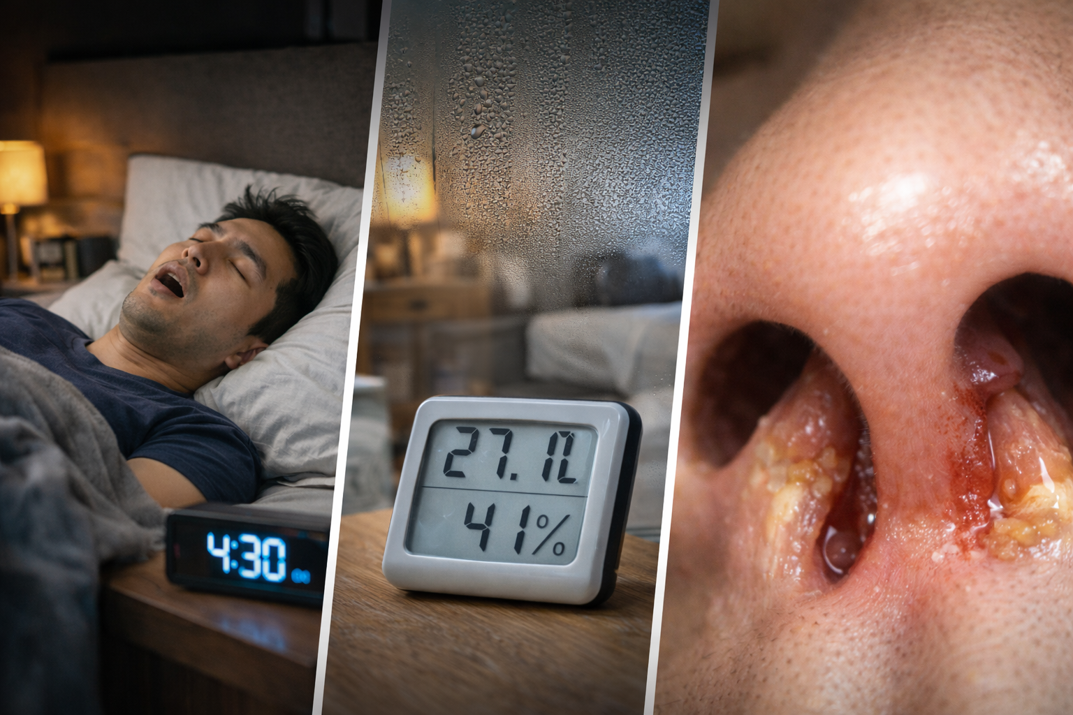 코막힘이 밤에 심해지는 이유 관련 사진