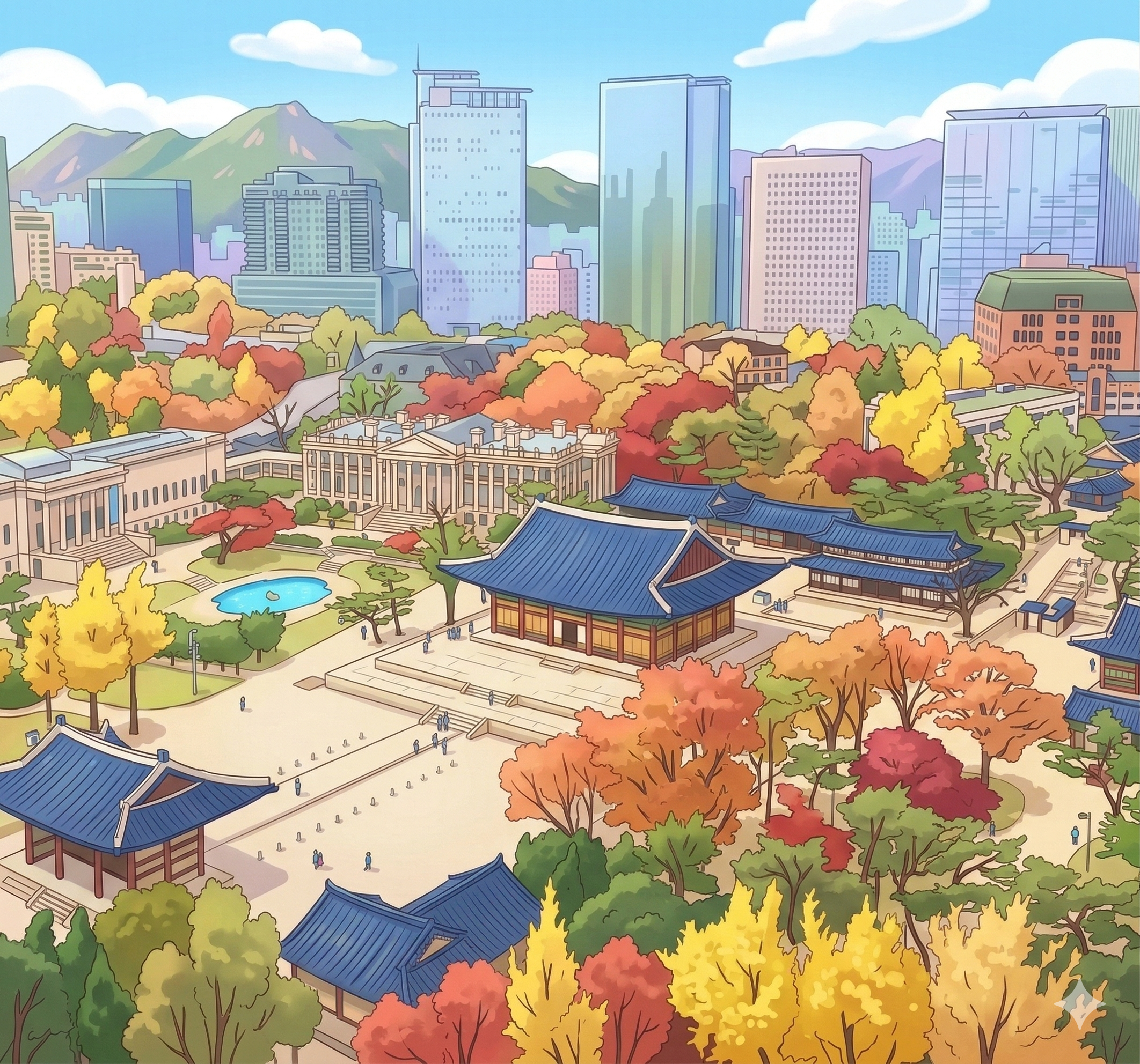 덕수궁 밤의 석조전