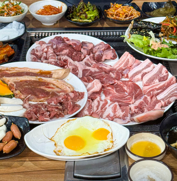 부뜰생고기한돈무한리필 대표 메뉴