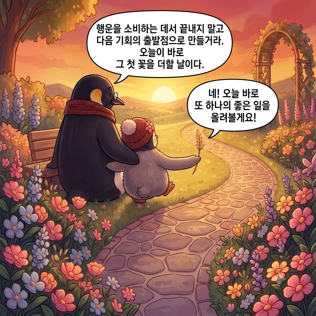좋은 일이 또 다른 좋은 일을 부른다, 금상첨화 이미지 6