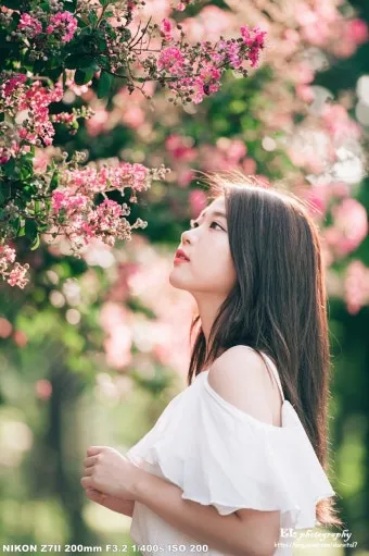 미러리스 카메라 인물사진 조리개 셔터속도 배경흐림 이해하기_4