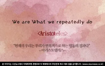 아리스토텔레스의 명언 인내는 쓰고 열매는 달다 실천적 의미_10