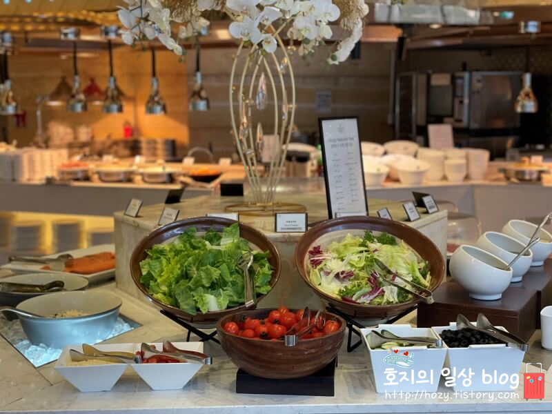 송도 쉐라톤 조식당 뷔페메뉴