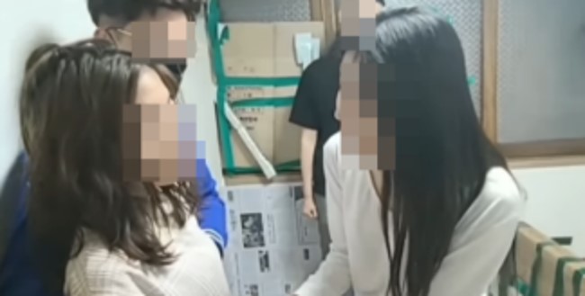 BJ 땡초 지적장애 여성 벗방