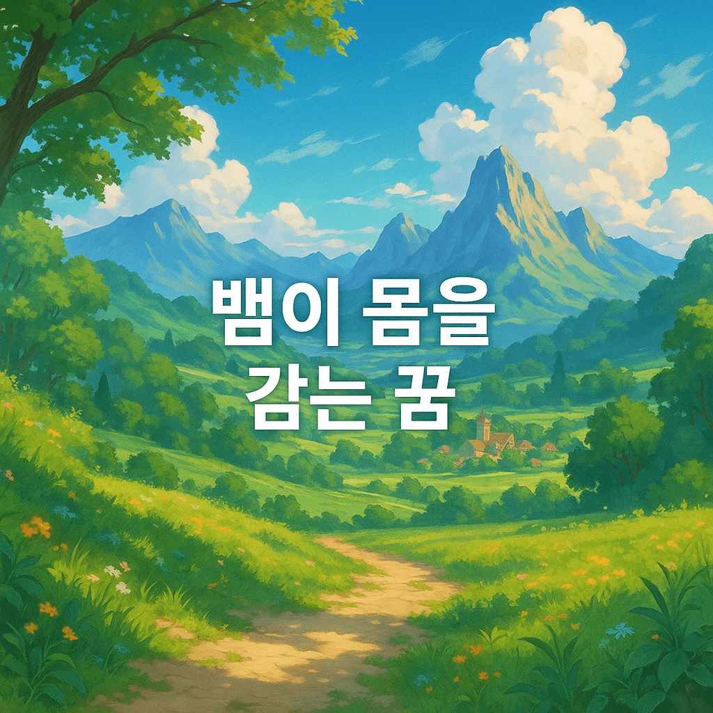 뱀이 몸을 감는 꿈 해몽