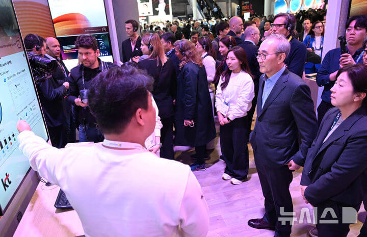 KT 김영섭 대표 발걸음 "올해에는 반드시 MS와 가시적인 성과낼 것"
