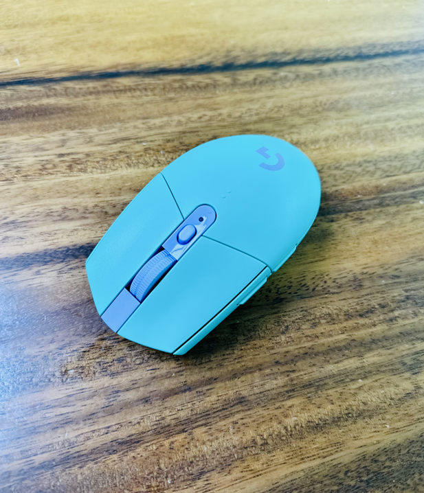 로지텍 G304 무선 마우스 민트 사용 후기 노트북 연결 과정