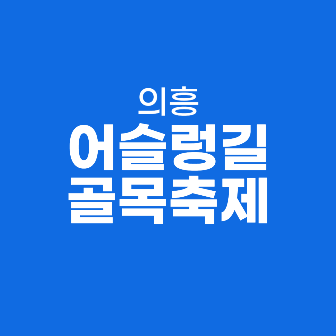 의흥 어슬렁길 골목축제 소개