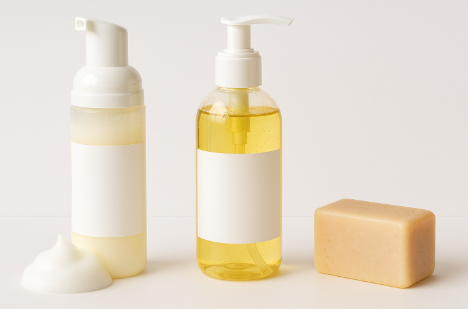 폼클렌져, 클렌징오일, 비누 이미지