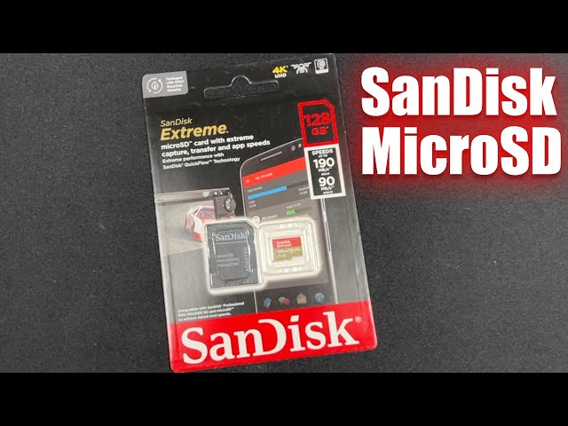 SANDISK Micro SD Extreme 128GB