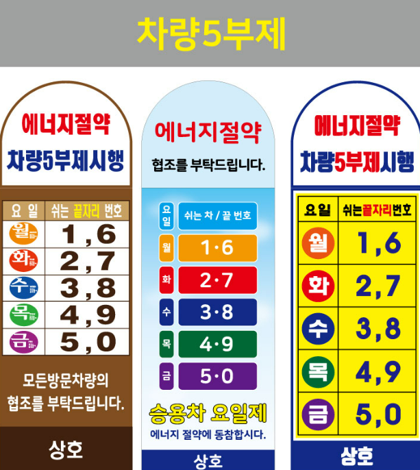 “지금 시행 중! 차량 5부제 총정리 (과태료·예외 차량 확인 필수)”