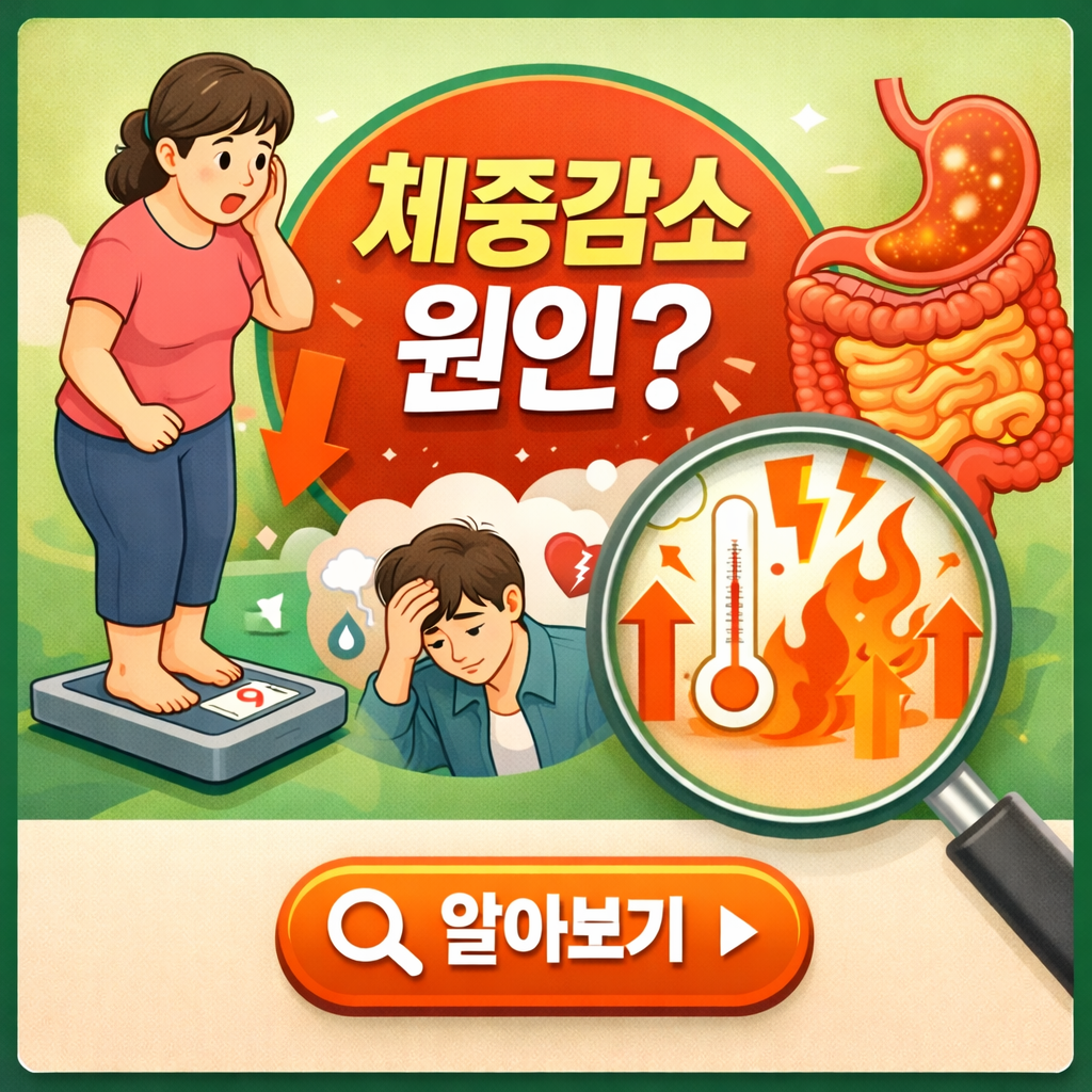 체중감소의 원인