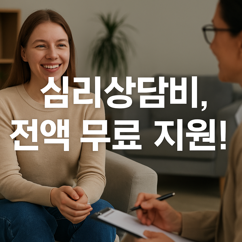 심리 상담 정부 지원금 활용 가이드