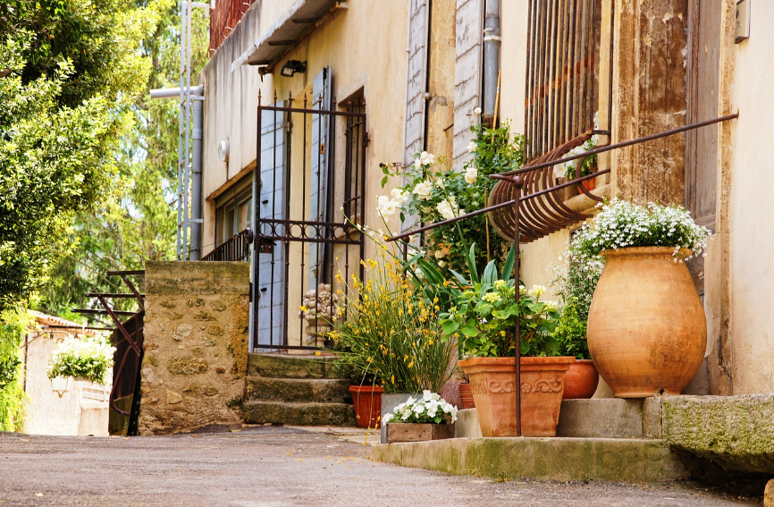 프랑스 프로방스 정원 사진