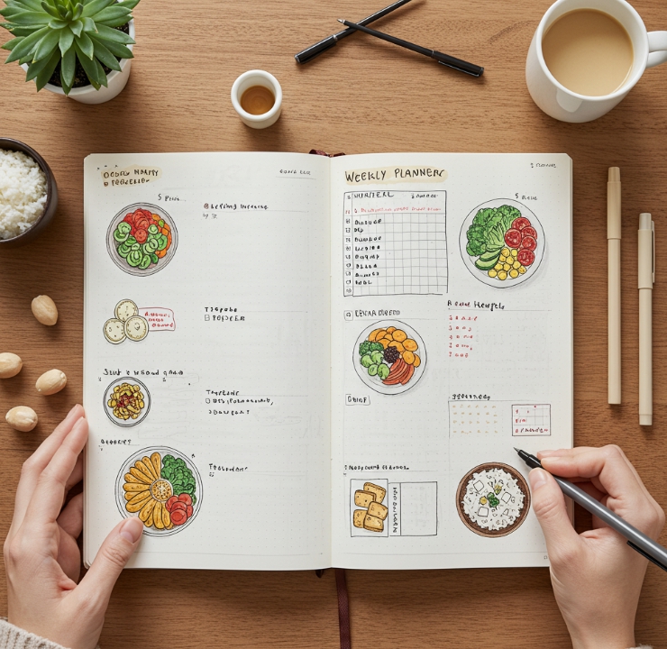 피부 건강 식단표