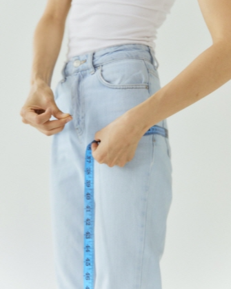 허벅지 관리 사이즈 확인