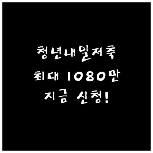 청년내일저축계좌 복지로 온라인 신청 ..