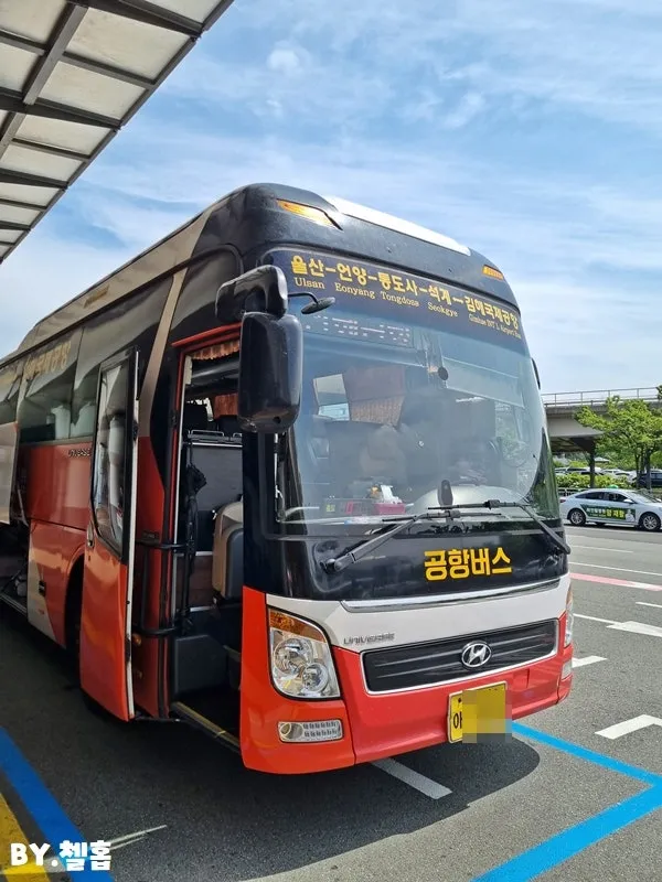 울산 공항 공항버스 리무진 시간표 예매 요금 타는곳_1
