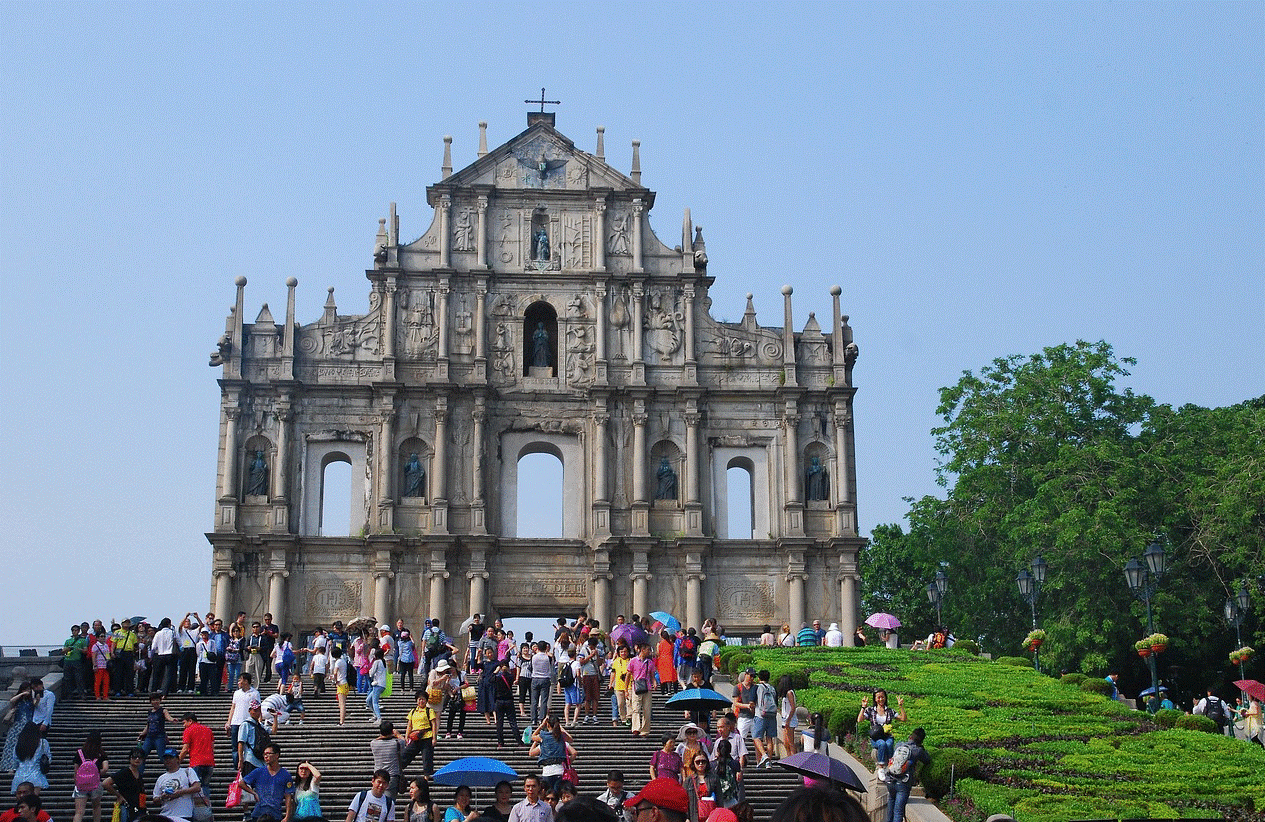 마카오(성 바울 성당) 여행 사진