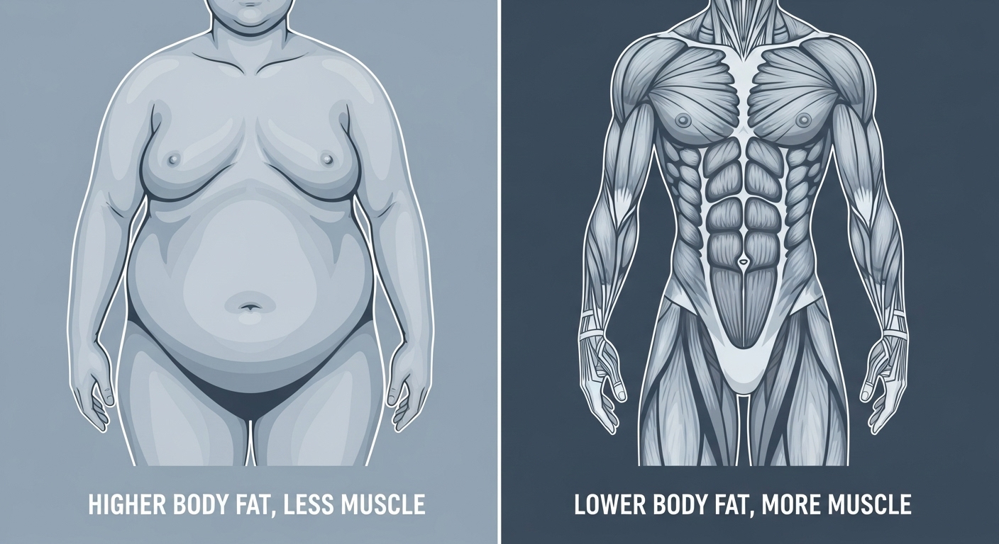 체중 감량보다 체지방 감소 집중 전략