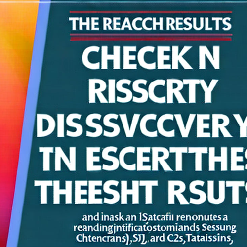 화학에서 새로운 발견! 최신 연구 결과를 확인하세요.