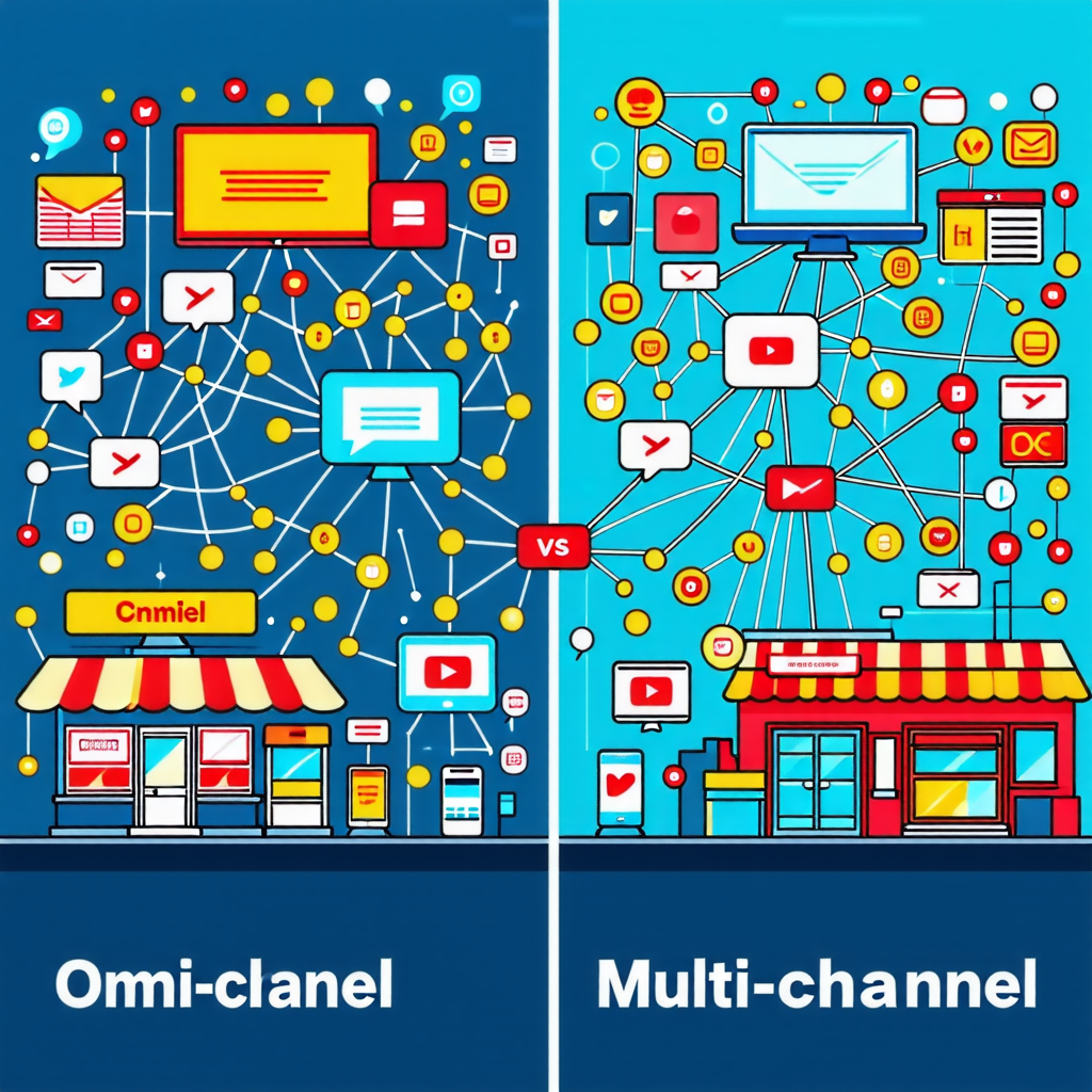 옴니채널 vs 멀티채널 (차이점, 장단점, 최적선택)