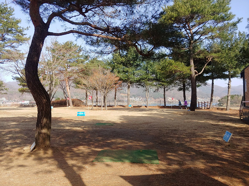 강변 따라 힐링 서종파크골프장